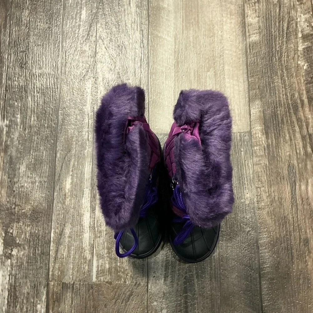 Dream Pairs Toddler Purple Winter Boots Size 9